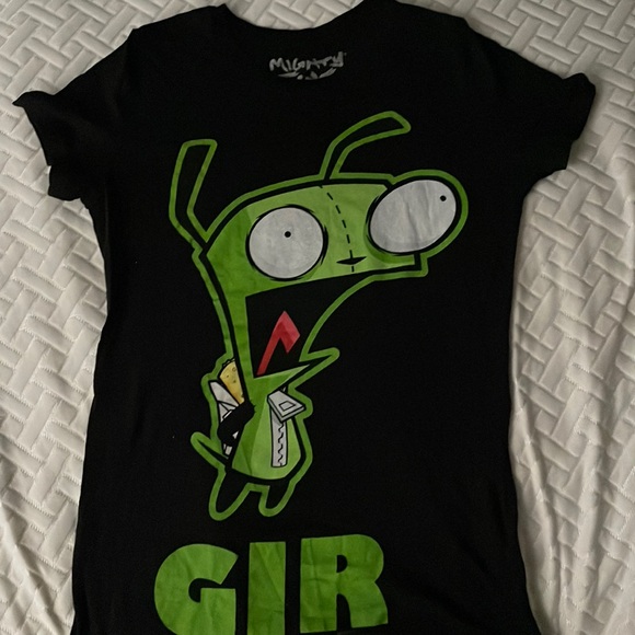 Vintage Mighty Fine 2012 Invader Zim Gir Shirt RARE - Picture 3 of 4